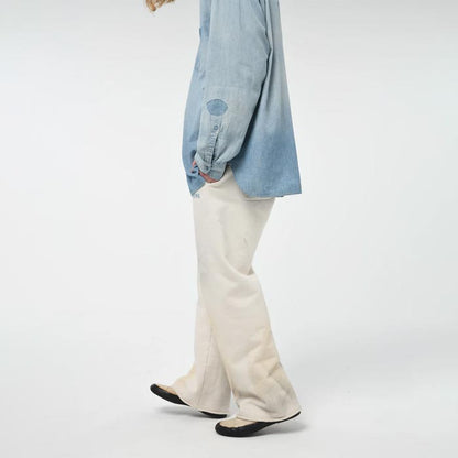バウワウ BW242-USSPA USN SEEBEES SWEAT PT AGING ホワイトエイジング メンズ スウェットパンツ