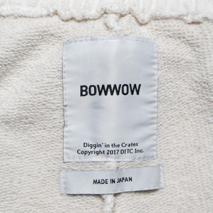 バウワウ BW242-USSPA USN SEEBEES SWEAT PT AGING ホワイトエイジング メンズ スウェットパンツ