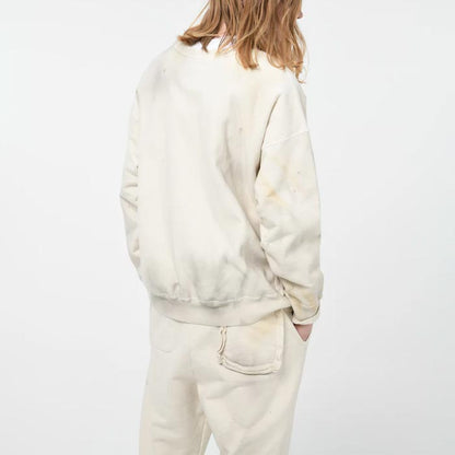 バウワウ BW242-USSA USN SEEBEES SWEATSHIRTS AGING ホワイトエイジング メンズ プリント スウェット トレーナー