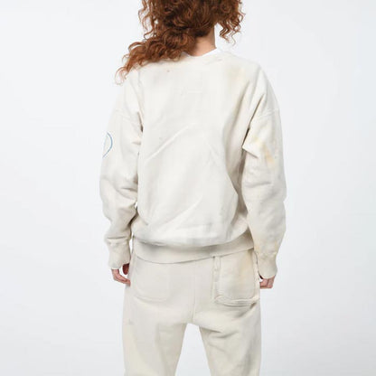 バウワウ BW242-USSA USN SEEBEES SWEATSHIRTS AGING ホワイトエイジング メンズ プリント スウェット トレーナー