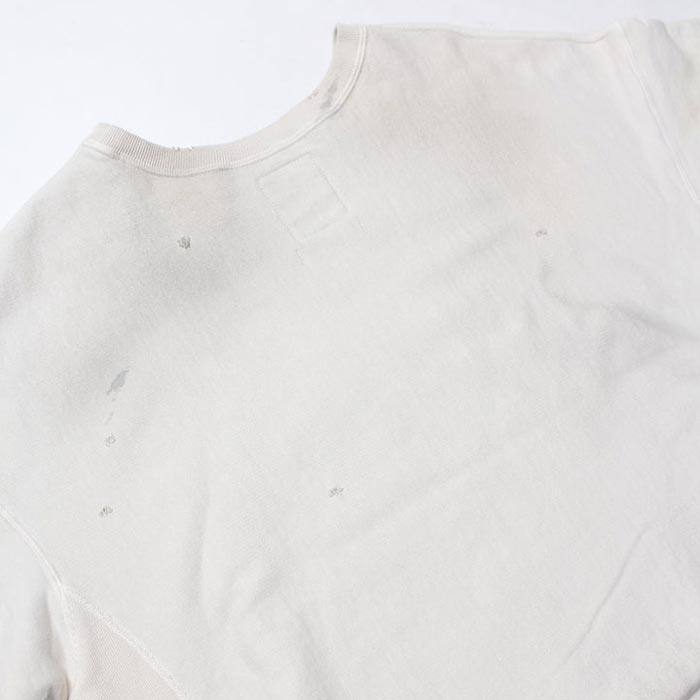 バウワウ BW242-USSA USN SEEBEES SWEATSHIRTS AGING ホワイトエイジング メンズ プリント スウェット トレーナー
