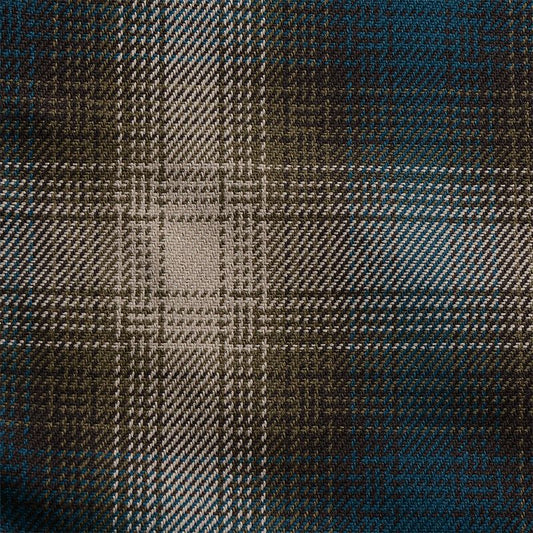 24FW デラックスウエア HV-54 BLUE OMBRE SHIRT メンズ 長袖 オンブレ チェック シャツ