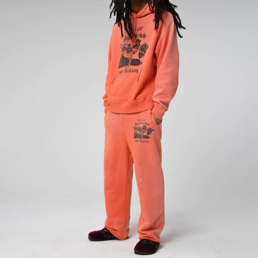 バウワウ BW2302-BMMSP BEATLE MANIA MARDI GRAS SWEAT PANTS オレンジ メンズ スウェット パンツ ヴィンテージスウェット