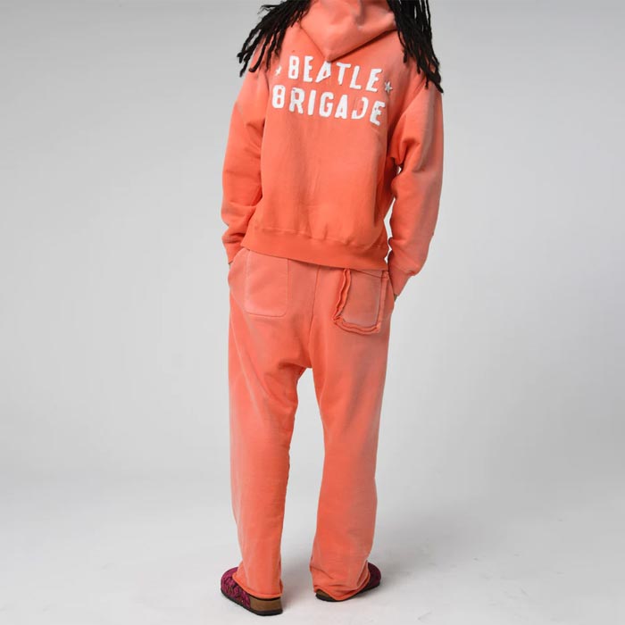 バウワウ BW2302-BMMSP BEATLE MANIA MARDI GRAS SWEAT PANTS オレンジ メンズ スウェット パンツ ヴィンテージスウェット