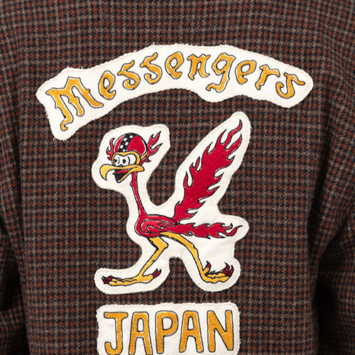 KAMIYA Tweed Jacket:BROWN