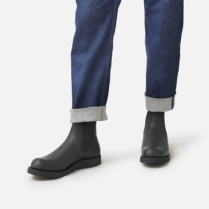 レッドウィング MODERN STYLE NO.3194 Classic Chelsea クラシックチェルシー ブラック・ハーネス ワーク ブーツ メンズ