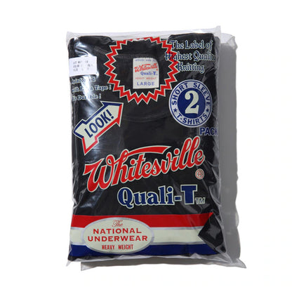 WHITESVILLE Lot No. WV73544 / WHITESVILLE 2-PACK T-SHIRT ブラック グレー ホワイト