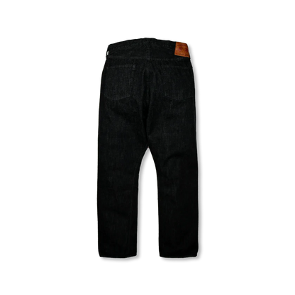 FULLCOUNT(フルカウント) 1101BKSS Straight Black Selvedge Denim(Super Smooth)
