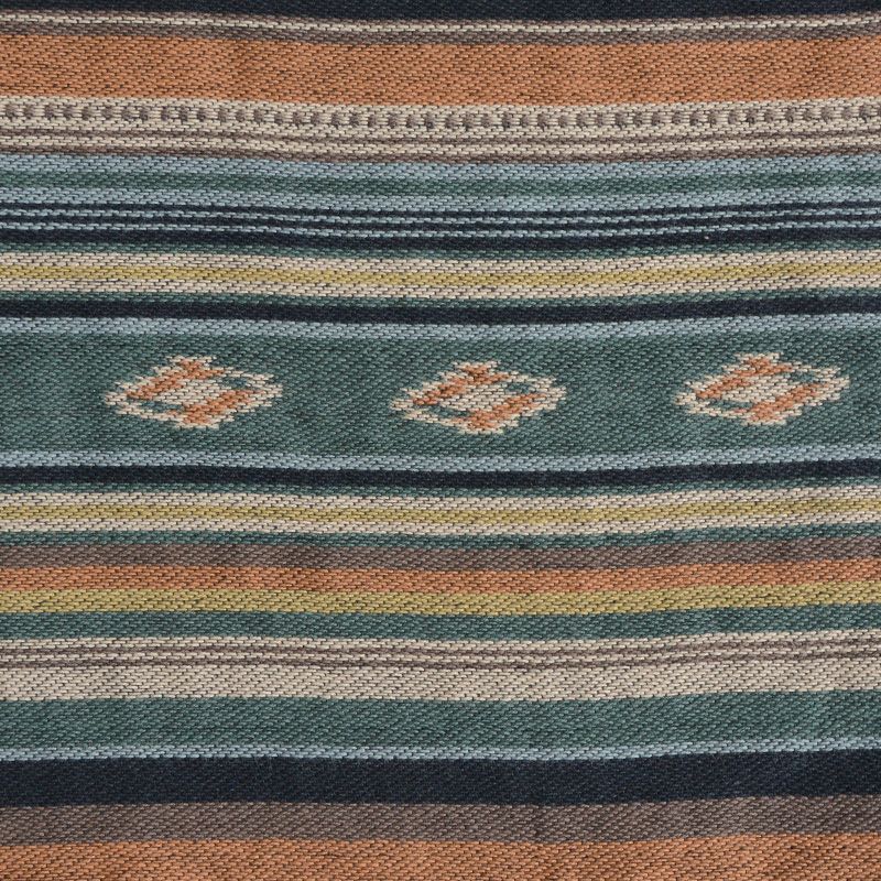 DELUXE WARE 7649C[40S NATIVE BORDER]:ORG.BORDER RED.BORDER