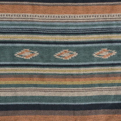 DELUXE WARE 7649C[40S NATIVE BORDER]:ORG.BORDER RED.BORDER