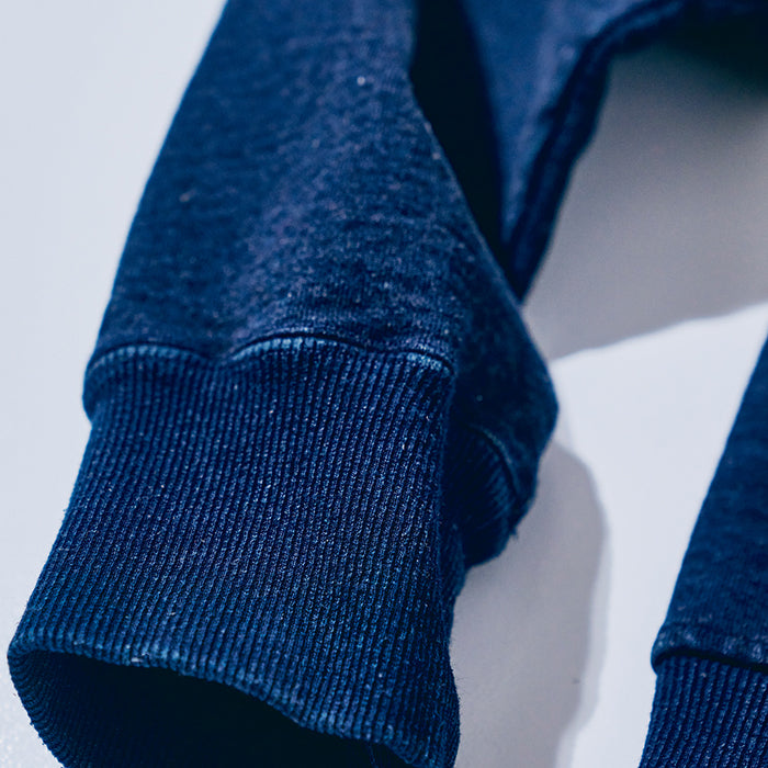 SAMURAI JEANS SIS25-102 柿渋染めインディゴスウェットトレーナー