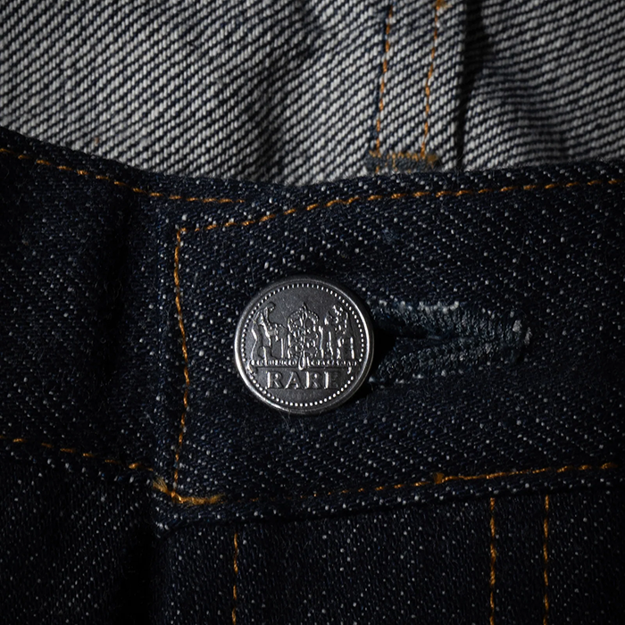 BIG JOHN R008 (000W) RARE JEANS:ノンウォッシュ
