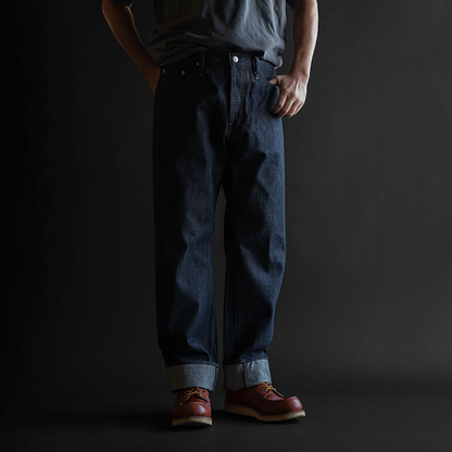 BIG JOHN R008 (000W) RARE JEANS:ノンウォッシュ