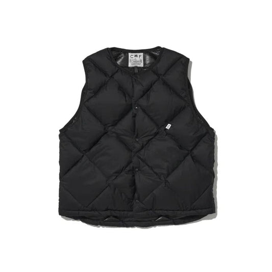 コムフィーアウトドアガーメント CMF2402-V01C CMF DOWN VEST ブラック メンズ ダウン ベスト