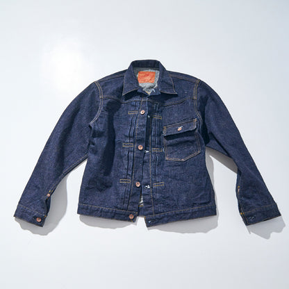 SAMURAI JEANS(サムライジーンズ) サムライジーンズ S556VX 零+モデルTバックGジャン ワンウォッシュ メンズ デニムジャケット ジージャン