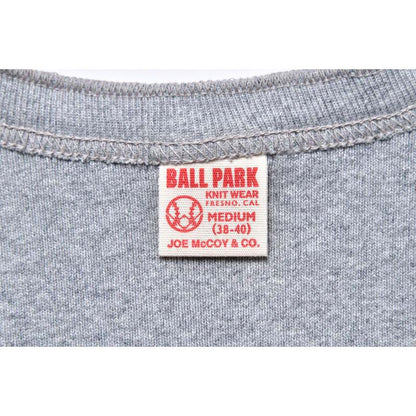 ジョーマッコイ MC23022 UNION HENLEY UNDERSHIRT S/S M.グレー / 021 メンズ 半袖 ヘンリーネック Ｔシャツ カットソー