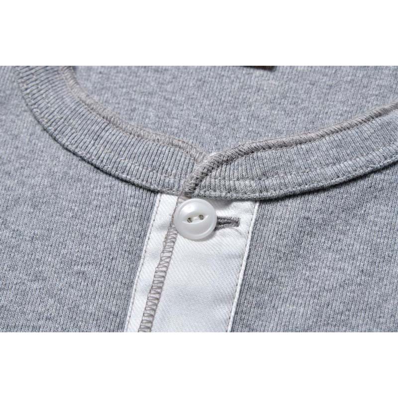 ジョーマッコイ MC23022 UNION HENLEY UNDERSHIRT S/S M.グレー / 021 メンズ 半袖 ヘンリーネック Ｔシャツ カットソー