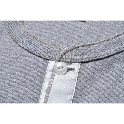 ジョーマッコイ MC23022 UNION HENLEY UNDERSHIRT S/S M.グレー / 021 メンズ 半袖 ヘンリーネック Ｔシャツ カットソー
