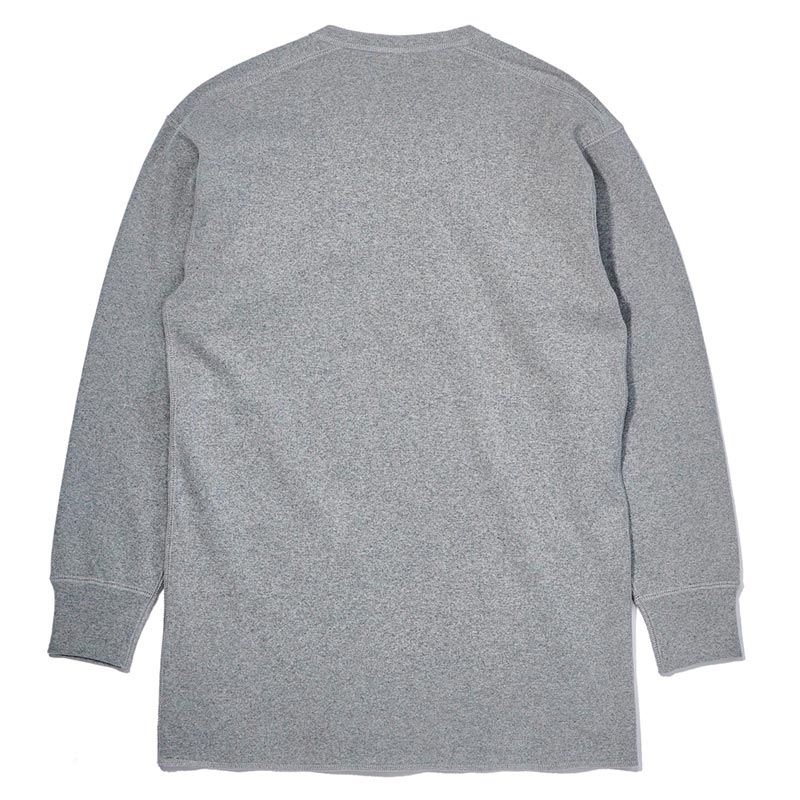 ジョーマッコイ MC23111 UNION HENLEY UNDERSHIRT L/S M.グレー / 021 メンズ 長袖 ヘンリーネック Ｔシャツ カットソー ロンT