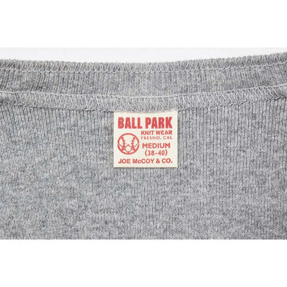 ジョーマッコイ MC23111 UNION HENLEY UNDERSHIRT L/S M.グレー / 021 メンズ 長袖 ヘンリーネック Ｔシャツ カットソー ロンT