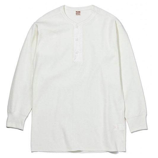 ジョーマッコイ MC23111 UNION HENLEY UNDERSHIRT L/S ホワイト / 010 メンズ 長袖 ヘンリーネック Ｔシャツ カットソー ロンT