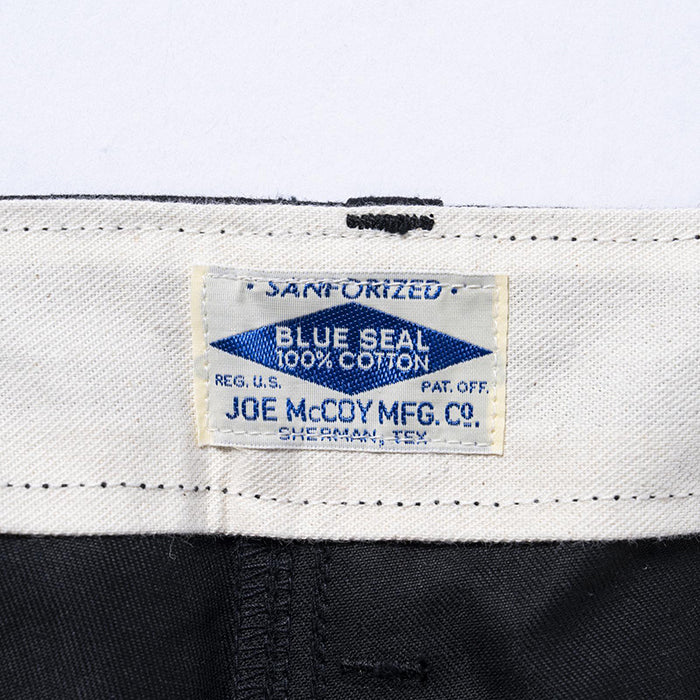 THE REAL McCOY'S,JOE McCOY JOE McCOY CHINO TROUSERS:BLACK