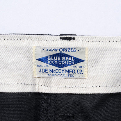 THE REAL McCOY'S,JOE McCOY JOE McCOY CHINO TROUSERS:BLACK