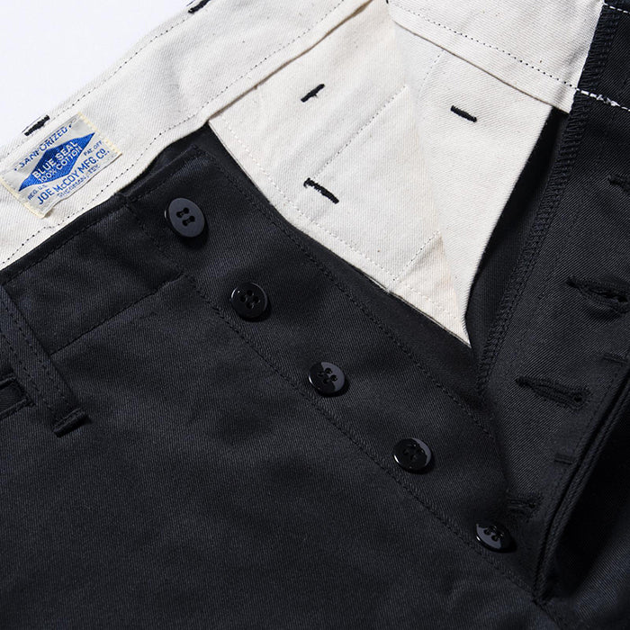 THE REAL McCOY'S,JOE McCOY JOE McCOY CHINO TROUSERS:BLACK