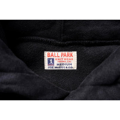 ジョーマッコイ MC20113 HEAVYWEIGHT HOODED SWEATSHIRT 030 ブラック メンズ スウェットパーカー プルパーカー フーディー