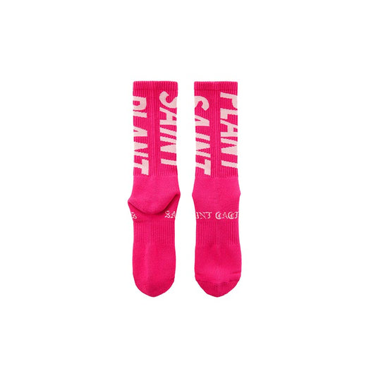 セントマイケル SM-YS1-0000-C17 CP_SOCKS / SNT PLANT / PINK メンズ Cactus Plant Flea Market コラボ ソックス