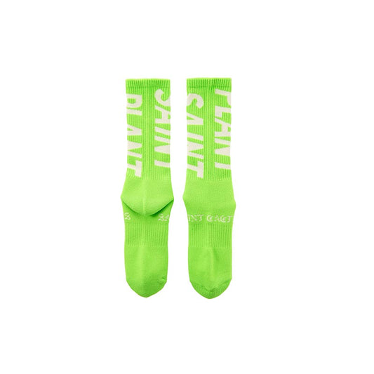 セントマイケル SM-YS1-0000-C16 CP_SOCKS / SNT PLANT / LIME メンズ Cactus Plant Flea Market コラボ ソックス