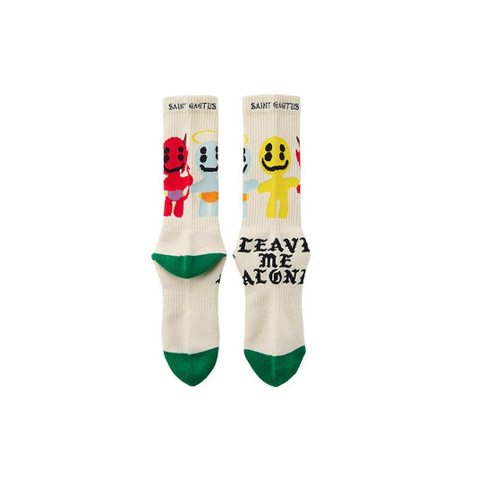 セントマイケル SM-YS1-0000-C12 CP_SOCKS / LMA / ECRU メンズ Cactus Plant Flea Market コラボ ソックス