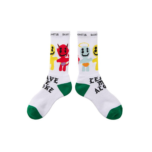 セントマイケル SM-YS1-0000-C11 CP_SOCKS / LMA / WHT メンズ Cactus Plant Flea Market コラボ ソックス