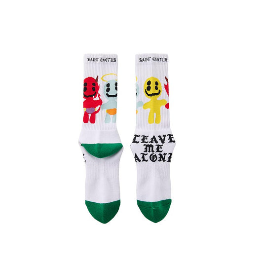 セントマイケル SM-YS1-0000-C11 CP_SOCKS / LMA / WHT メンズ Cactus Plant Flea Market コラボ ソックス