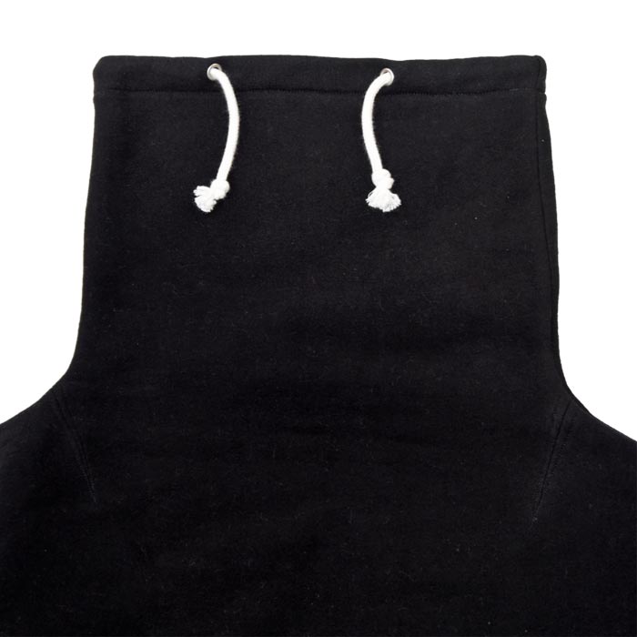 フルカウント FLO-009 FLO Off Turtleneck Sweatshirts ブラック メンズ オフタートル スウェット プルオーバー ルーズシルエット リヨセル コットン サスティナブル