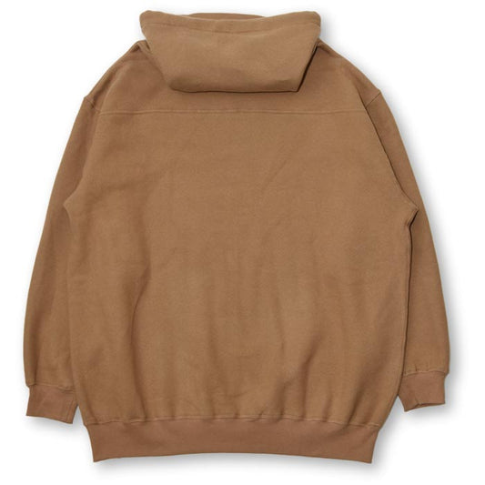 フルカウント FLO-009 FLO Off Turtleneck Sweatshirts キャメル メンズ オフタートル スウェット プルオーバー ルーズシルエット リヨセル コットン サスティナブル