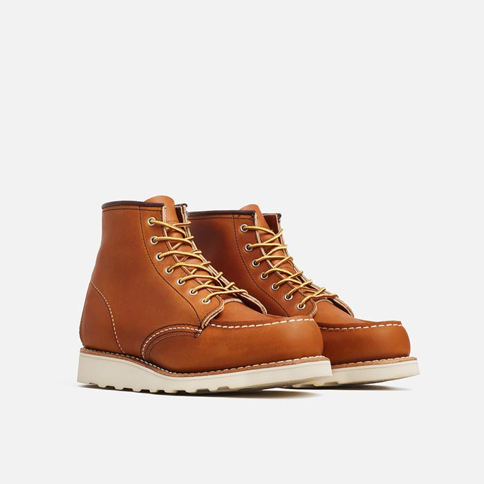 レッドウィング MODERN_W STYLE NO.3375 6" Classic Moc 6インチ クラシックモック レディース レザー ワーク ブーツ ウィメンズライン 本革 オロレガシー モックトゥ アメリカ製