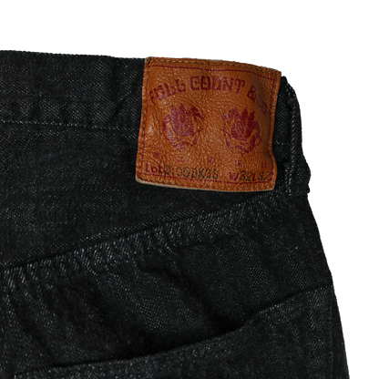 FULLCOUNT(フルカウント) 0105BKSS Wide Black Selvedge Denim(Super