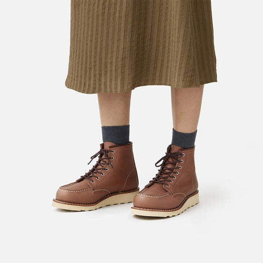 レッドウィング MODERN_W STYLE NO.3426 6" Classic Moc 6インチ クラシックモック レディース レザー ワーク ブーツ ウィメンズライン 本革 アースカラー アメリカ製