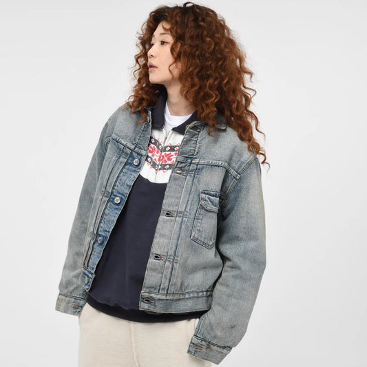 BLANKET LINED DENIM JK AGING