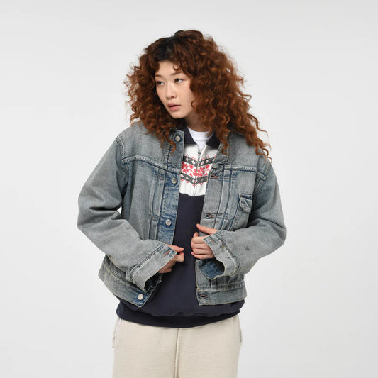 BLANKET LINED DENIM JK AGING