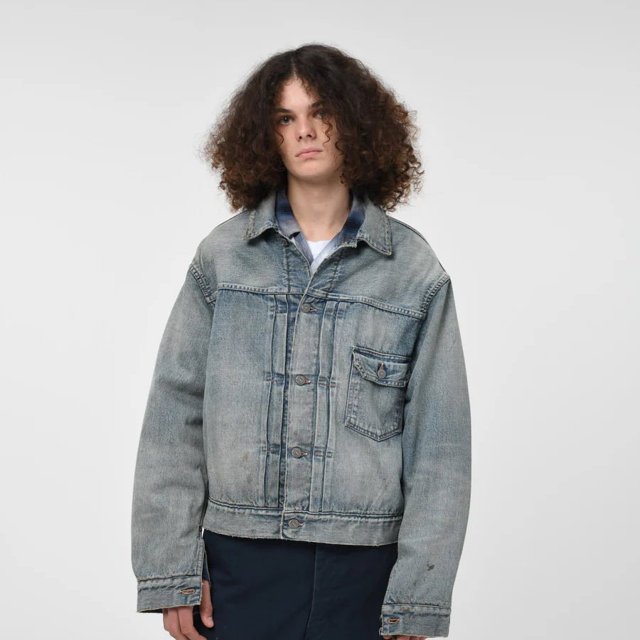 BLANKET LINED DENIM JK AGING