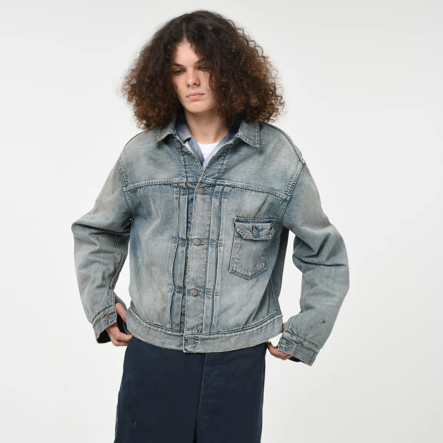BLANKET LINED DENIM JK AGING