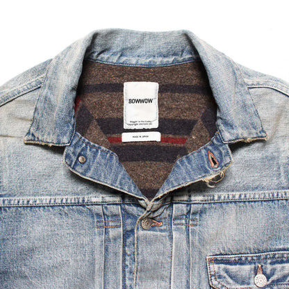 BLANKET LINED DENIM JK AGING
