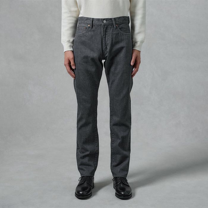 桃太郎ジーンズ MXJE1100 14oz SELVEDGE GRAY DENIM NARROW TAPERED メンズ デニム ジーンズ ナローテーパード 細めのストレート セルヴィッチデニム