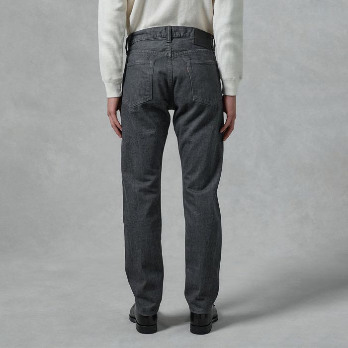 桃太郎ジーンズ MXJE1100 14oz SELVEDGE GRAY DENIM NARROW TAPERED メンズ デニム ジーンズ ナローテーパード 細めのストレート セルヴィッチデニム