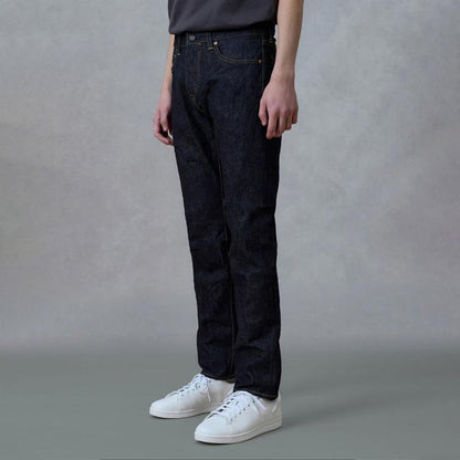 桃太郎ジーンズ G015-MZ 銅丹特濃ナローテーパード ジッパーフライ メンズ デニム ジーンズ テーパード 細めのストレート セルヴィッチデニム 14.7oz