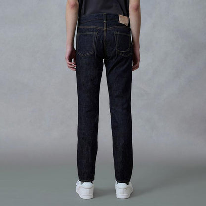 桃太郎ジーンズ G015-MZ 銅丹特濃ナローテーパード ジッパーフライ メンズ デニム ジーンズ テーパード 細めのストレート セルヴィッチデニム 14.7oz