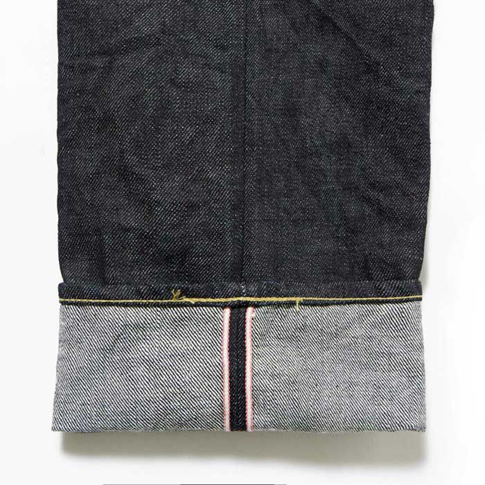 桃太郎ジーンズ G015-MZ 銅丹特濃ナローテーパード ジッパーフライ メンズ デニム ジーンズ テーパード 細めのストレート セルヴィッチデニム 14.7oz