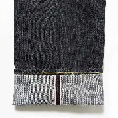 桃太郎ジーンズ G015-MZ 銅丹特濃ナローテーパード ジッパーフライ メンズ デニム ジーンズ テーパード 細めのストレート セルヴィッチデニム 14.7oz